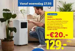 Lidl Tronic Lokale airco 7000 BTU aanbieding