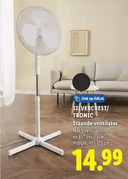 Lidl Silvercrest/ Tronic Staande ventilator aanbieding