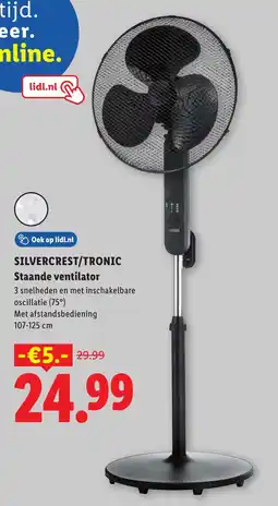 Lidl Silvercrest/Tronic Staande ventilator aanbieding