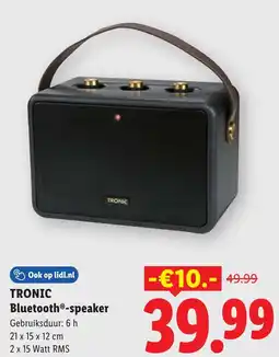 Lidl Tronic Bluetooth-speaker aanbieding