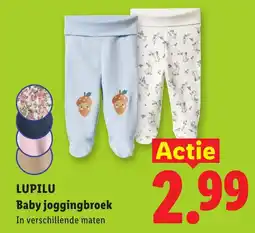 Lidl Lupilu Baby joggingbroek aanbieding
