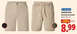Lidl Esmara Men Korte heren broek aanbieding