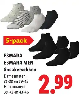 Lidl Esmara Esmara Men Sneakersokken aanbieding