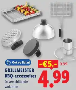 Lidl Grillmeister BBQ-accessoires aanbieding