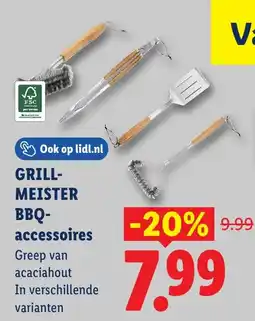 Lidl Grillmeister BBQ-accessoires aanbieding