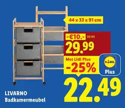 Lidl Livarno Badkamermeubel aanbieding