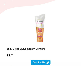 Plein.nl 6x L'Oréal Elvive Dream Lengths aanbieding