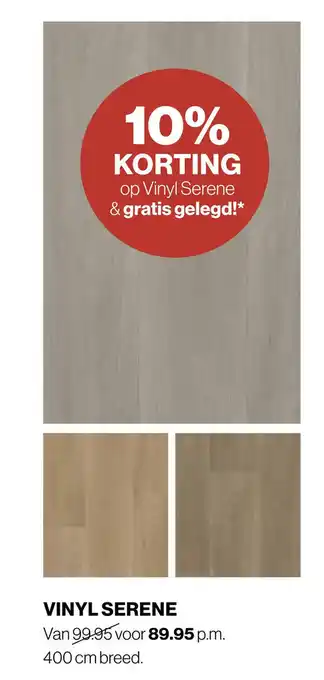 Roobol Vinyl Serene aanbieding