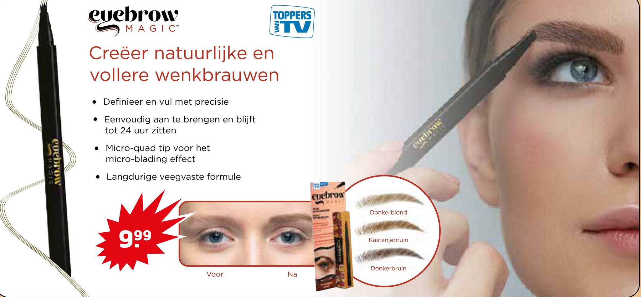 Eyebrow Magic aanbieding bij Trekpleister