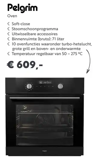Superkeukens Pelgrim Oven aanbieding