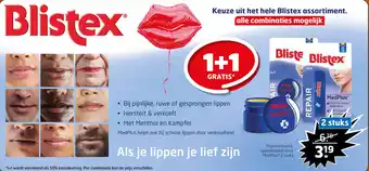 Trekpleister Keuze uit het hele Blistex assortiment. aanbieding