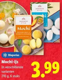 Lidl Mochi-ijs aanbieding
