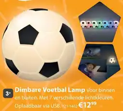Top1Toys Dimbare Voetbal Lamp aanbieding
