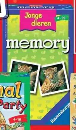 Top1Toys Jonge Dieren Memory aanbieding
