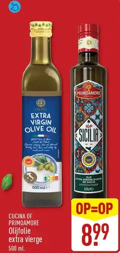ALDI Cucina of Primoamore Olijfolie extra vierge aanbieding