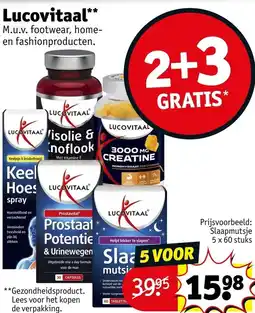 Kruidvat Lucovitaal aanbieding