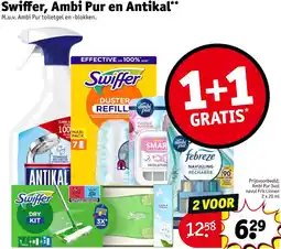 Kruidvat Swiffer, Ambi Pur en Antikal aanbieding