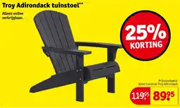Kruidvat Troy Adirondack tuinstoel aanbieding
