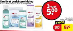 Kruidvat Kruidvat gezichtsreiniging aanbieding