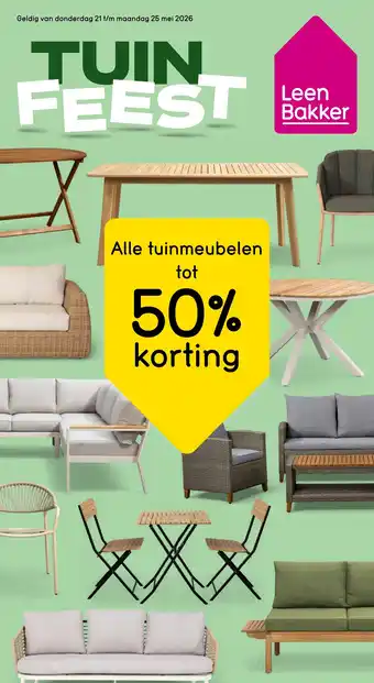 Leen Bakker Alle tuinmeubelen aanbieding