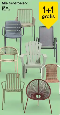 Leen Bakker Alle tuinstoelen aanbieding