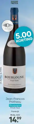 Mitra Jean-Francois Protheau Bourgogne Pinot Noir aanbieding