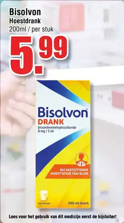 Ter Huurne Holland Markt Bisolvon Hoestdrank aanbieding