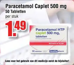 Ter Huurne Holland Markt Paracetamol Caplet 500 mg aanbieding