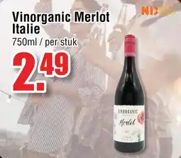 Ter Huurne Holland Markt Vinorganic Merlot Italie aanbieding