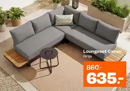 Kwantum Loungeset Canzo aanbieding