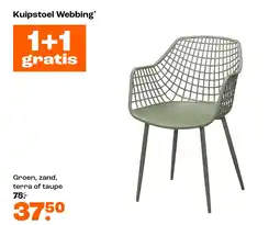 Kwantum Kuipstoel Webbing aanbieding
