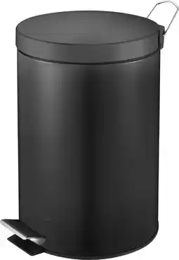 Bol.com V-Part - Pedaalemmer 20 liter - Steel Plastic - zwart - Prullenbak aanbieding