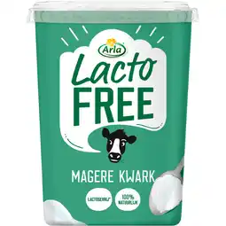 Albert Heijn Arla Lactofree magere kwark naturel aanbieding