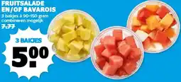 Boon`s Markt FRUITSALADE EN/OF BAVAROIS aanbieding