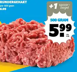 Boon`s Markt RUNDERGEHAKT aanbieding