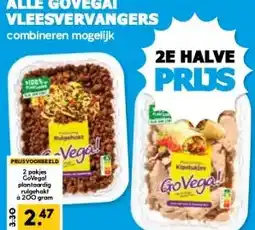 Boon`s Markt ALLE GOVEGA! VLEESVERVANGERS aanbieding