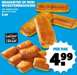 Boon`s Markt BRABANTSE OF MINI WORSTENBROODJES aanbieding