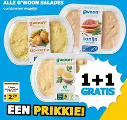 Boon`s Markt ALLE G'WOON SALADES aanbieding