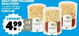 Boon`s Markt DAILY CHEF ITALIAANSE MAALTIJDEN aanbieding