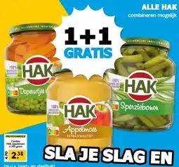 Boon`s Markt ALLE HAK aanbieding