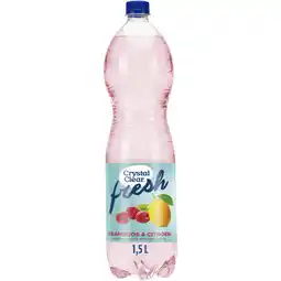 Albert Heijn Crystal Clear Fresh framboos & citroen aanbieding