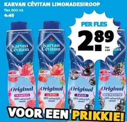 Boon`s Markt KARVAN CÉVITAM LIMONADESIROOP aanbieding