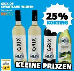 Boon`s Markt GRIX OF SWARTLAND WIJNEN aanbieding
