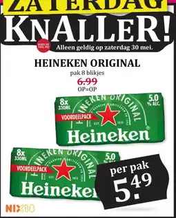 Boon`s Markt HEINEKEN ORIGINAL aanbieding