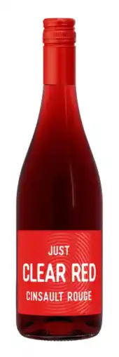 Albert Heijn Just Clear Red Cinsault rouge aanbieding