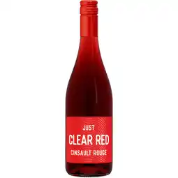 Albert Heijn Just Clear Red Cinsault rouge aanbieding