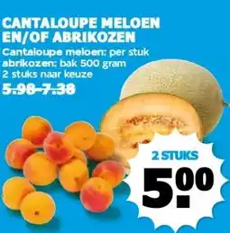 Boon`s Markt CANTALOUPE MELOEN EN/OF ABRIKOZEN aanbieding
