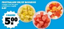Boon`s Markt FRUITSALADE EN/OF BAVAROIS aanbieding