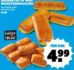 Boon`s Markt BRABANTSE OF MINI WORSTENBROODJES aanbieding