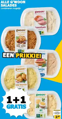 Boon`s Markt ALLE G'WOON SALADES aanbieding